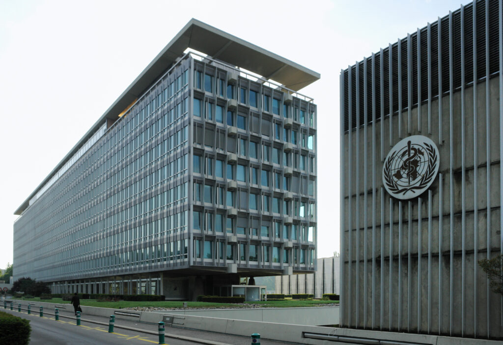 world health organisation headquarters, geneva, north and west sides 2007