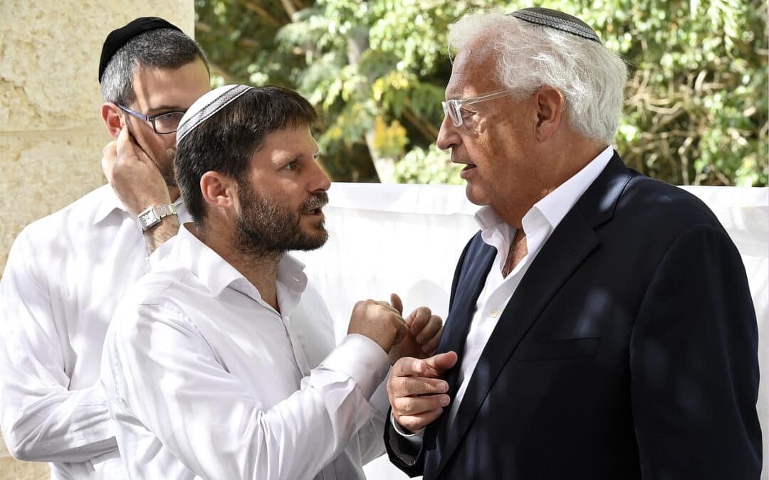Israeli Minister: Planned Settlement Expansion Will Bury the Idea of a Palestinian State
