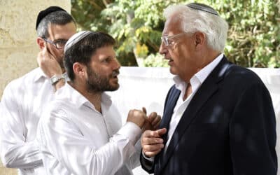Israeli Minister: Planned Settlement Expansion Will Bury the Idea of a Palestinian State
