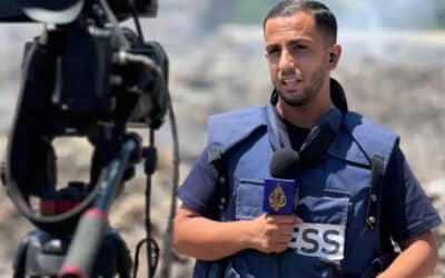 Israel Kills Two Palestinian Journalists in Media Tent Outside Hospital