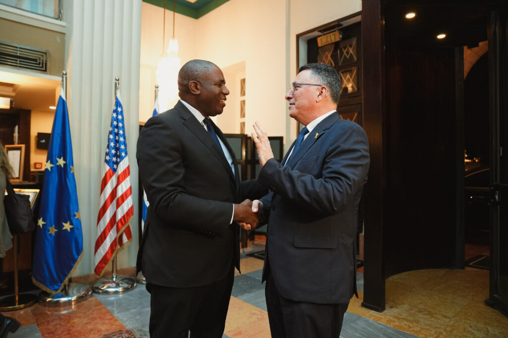foreign secretary david lammy visits israel