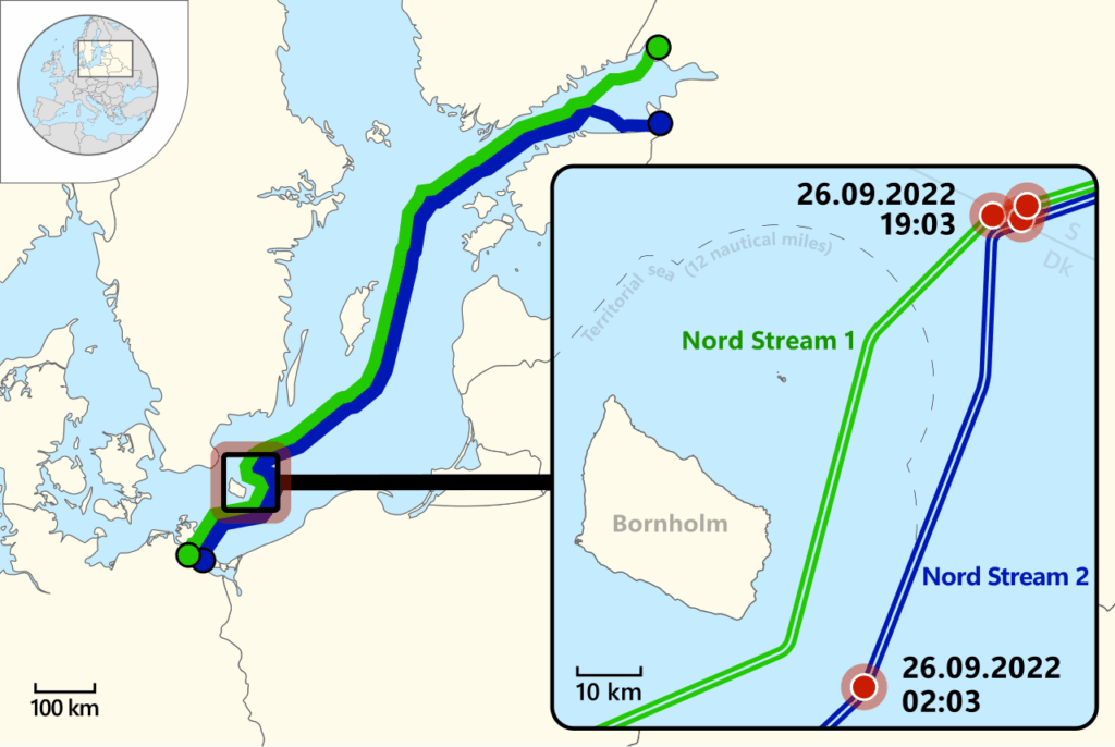 nord stream gas leaks 2022.svg