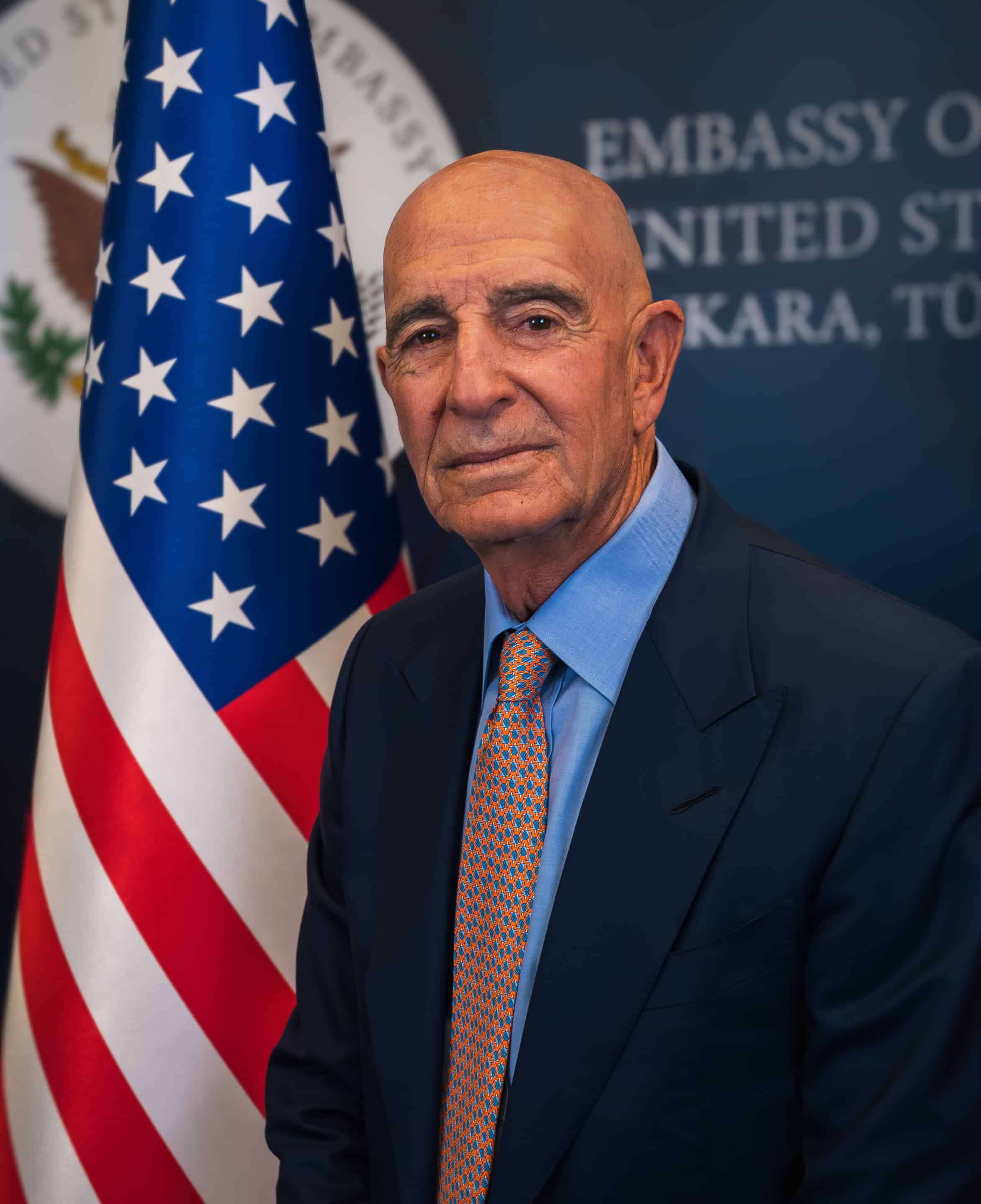 united states ambassador to turkey thomas joseph barrack jr