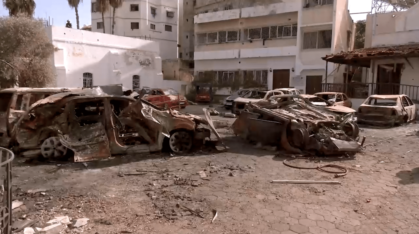 aftermath of al ahli arab hospital explosion (3)