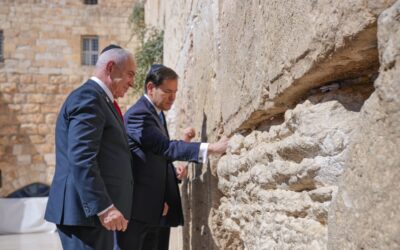 Netanyahu Meets With Rubio: US-Israeli Relations as Durable as the Western Wall