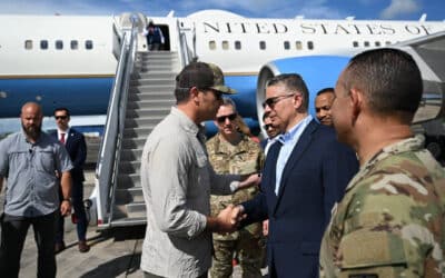 Sec of War Hegseth Visits Puerto Rico Amid Military Buildup Targeting Venezuela
