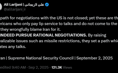Iran: Path for Negotiations with US Not Closed