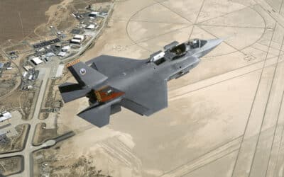 NATO Used F-35s and $450 Million Missiles to Down Russian Decoy Drones in Poland
