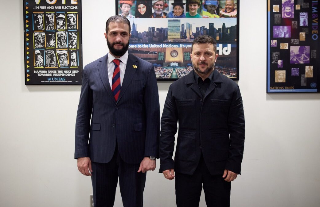 Zelenskyy Meets al-Sharaa as Ukraine and Syria Restore Ties