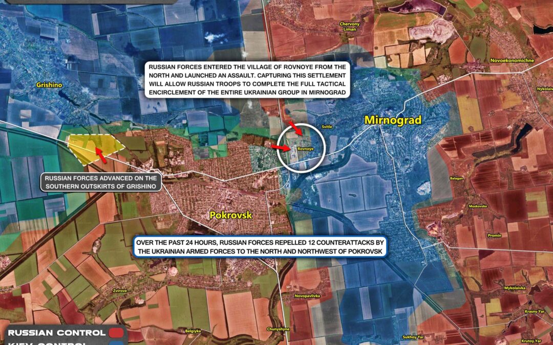 Russian Forces Make Rapid Gains in Key Donbas City