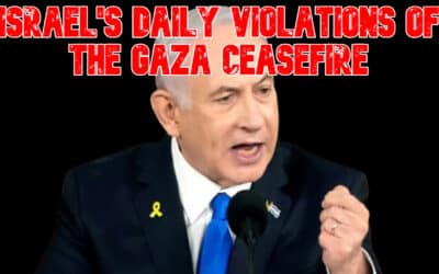 COI #852: Israel’s Daily Violations of the Gaza Ceasefire
