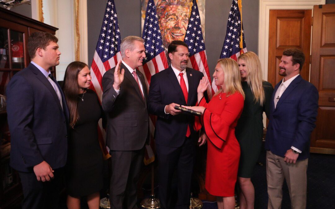 MTG Announces Resignation From Congress