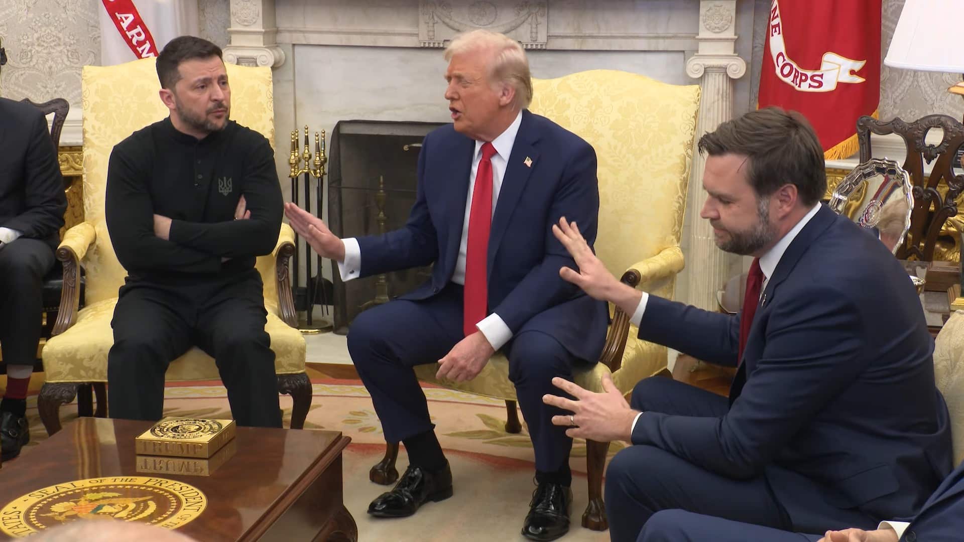 president trump and ukrainian president zelenskyy clash during meeting in oval office, feb. 28, 2025 (1) president trump and ukrainian president zelenskyy clash during meeting in oval office, feb. 28, 2025 (1)