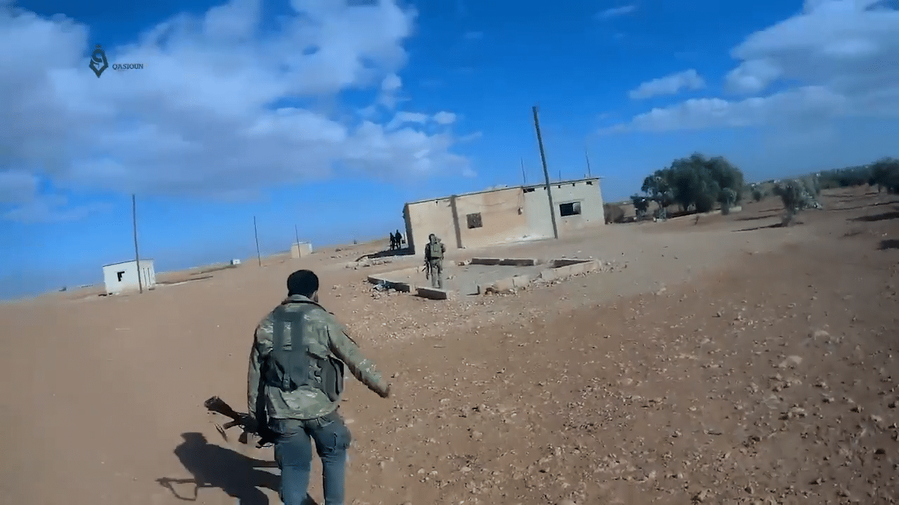 hayat tahrir al sham fighters in mushairfa, northeastern hama hayat tahrir al sham fighters in mushairfa, northeastern hama
