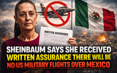 Sheinbaum Says She Received Written Assurance There Will Be No US Military Flights Over Mexico