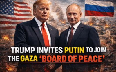 Trump Invites Putin To Join the Gaza ‘Board of Peace’