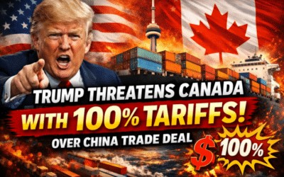 Trump Threatens Canada With 100% Tariffs Over China Trade Deal