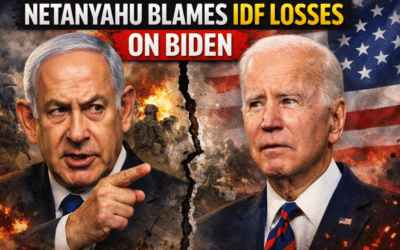 Netanyahu Blames IDF Losses on Biden