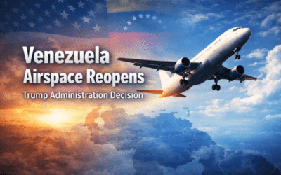 Trump Opens Venezuela Airspace to Commercial Flights