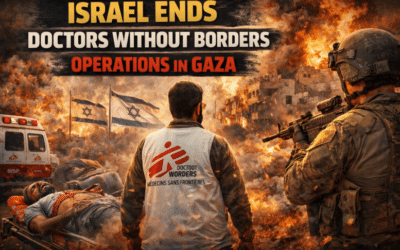 Israel Ends Doctors Without Borders Operations in Gaza