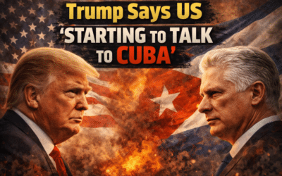 Trump Says US ‘Starting to Talk to Cuba’