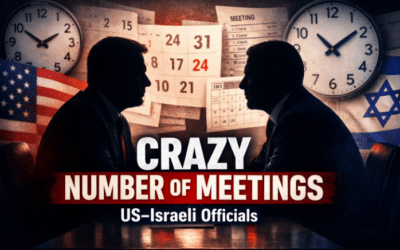 ‘Crazy’ Number of Meetings Between US and Israeli Officials