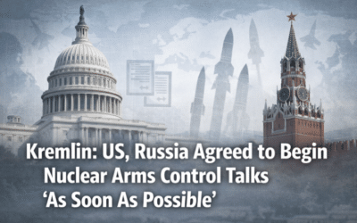 Kremlin: US, Russia Agreed to Begin Nuclear Arms Control Talks ‘As Soon As Possible’