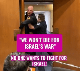 Marine Vet Forcibly Removed From Senate Hearing for Protesting Iran War