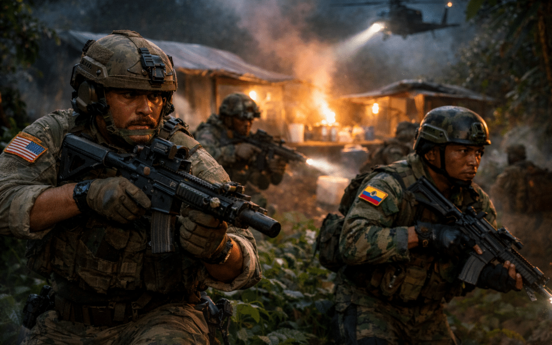 US Special Forces Assist Ecuadorian Troops on Anti-Drug Raids