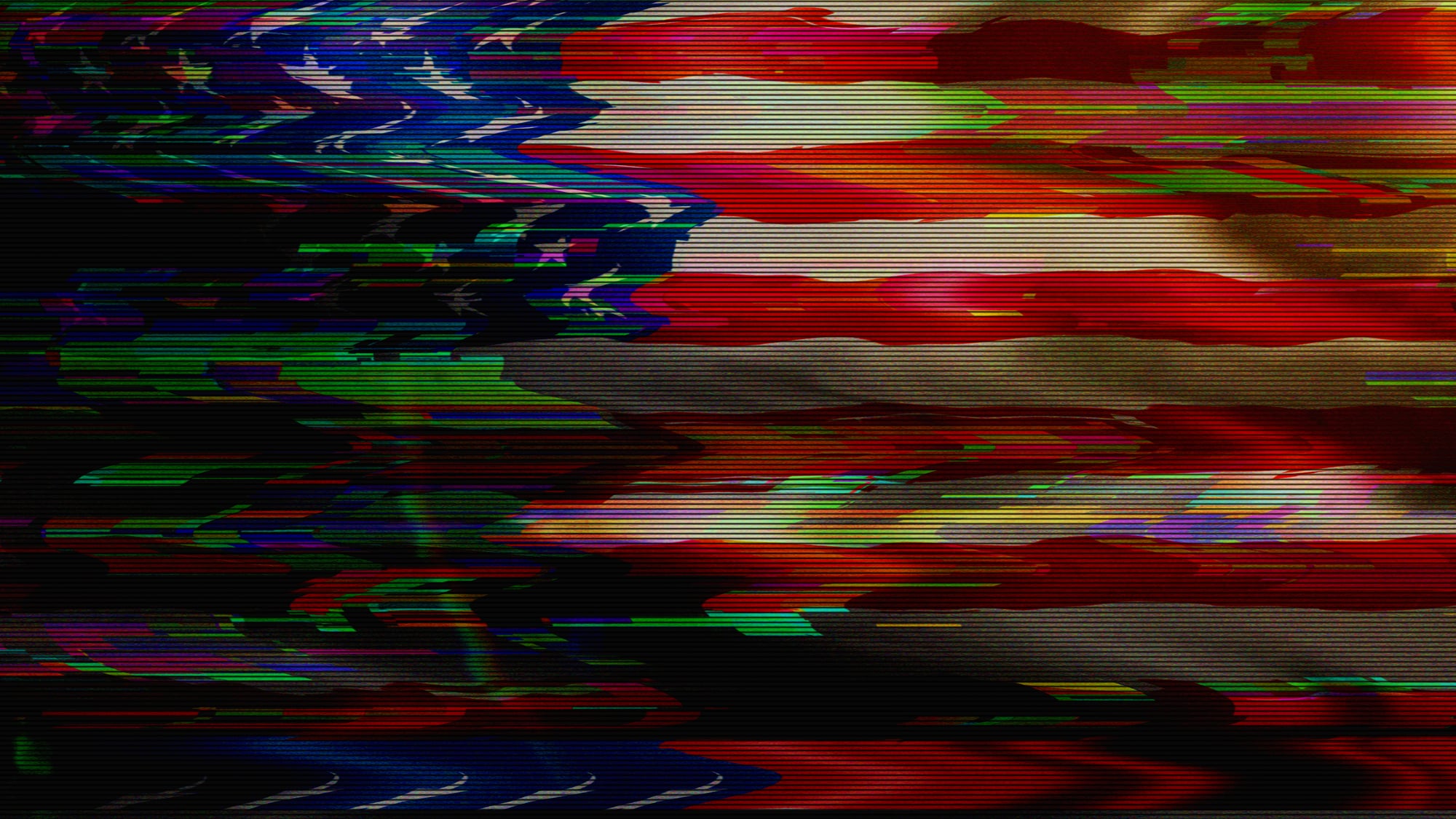 usa digital technology flag