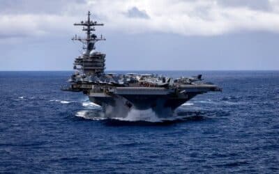 USS George HW Bush Arrives in the Middle East