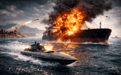 Ukraine Sea Drone Fired From Libya Hit Russian Tanker in Mediterranean