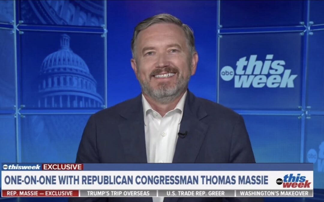 Thomas Massie Gives the ‘America First’ Leadership Trump Promised