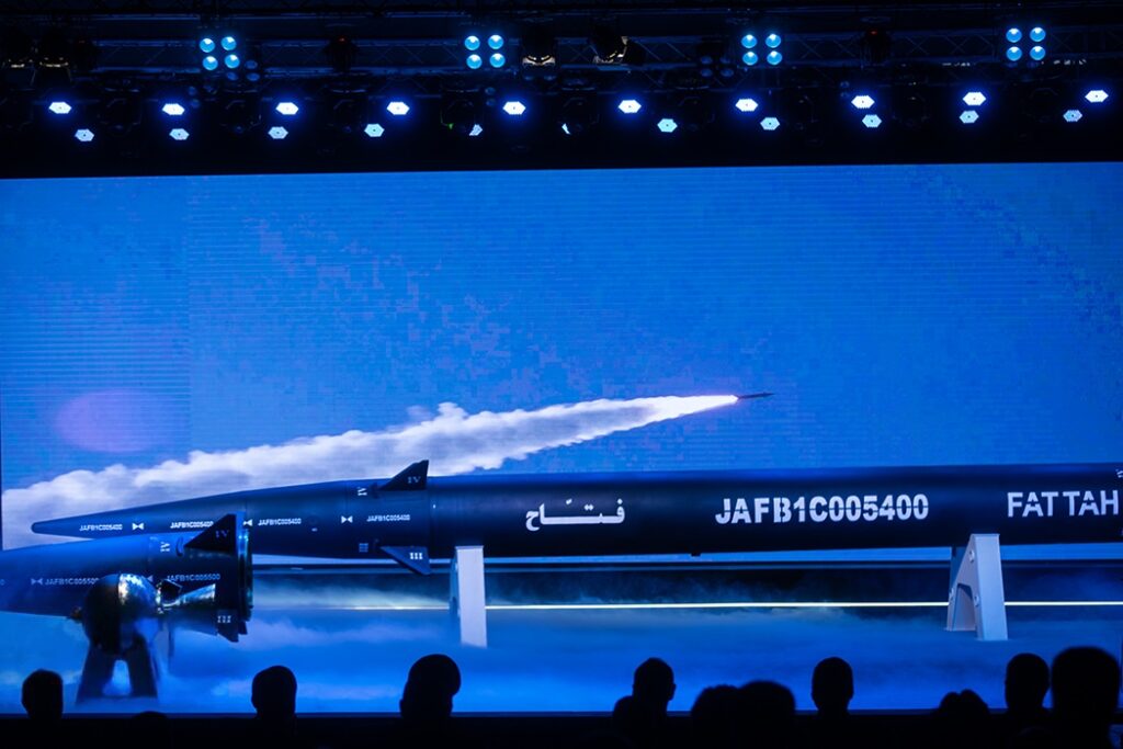 unveiling ceremony of fattah hypersonic missile (64) (1)