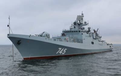 Russian Warship Fires Warning Shots in English Channel