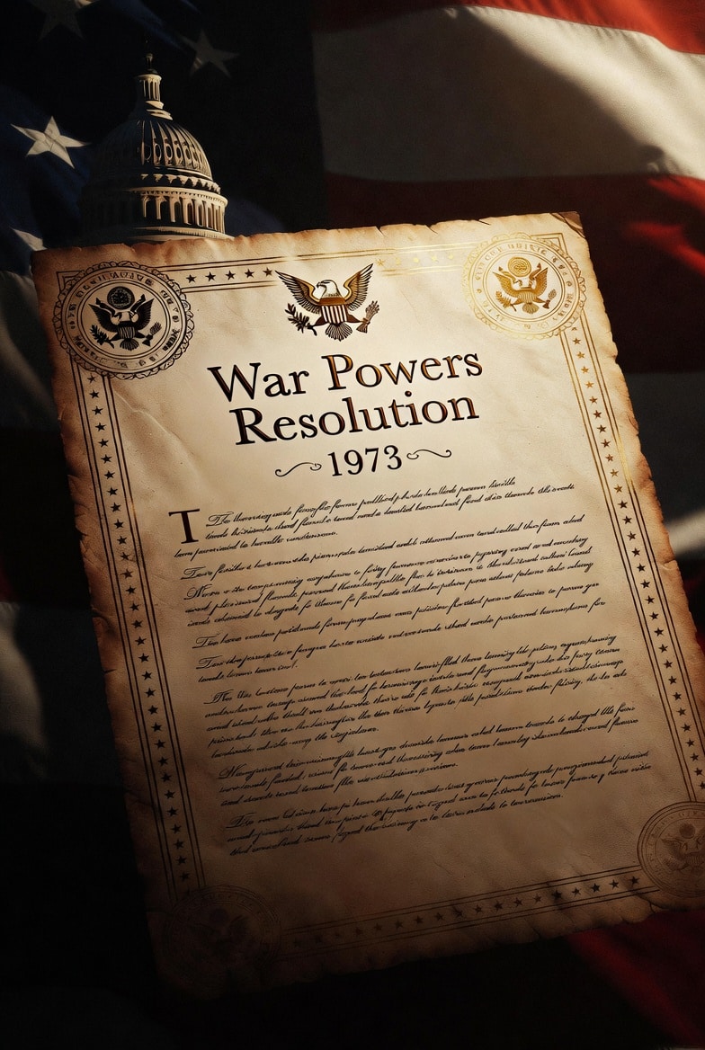 war powers resolution image