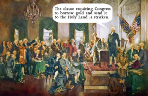 blanton 1787 constitutional convention send no gold to holy land