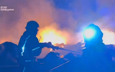 Kiev Hit with Large Russian Missile Salvo
