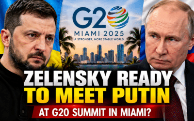 Zelensky Says He Is Ready to Meet Putin at G20 Summit in US