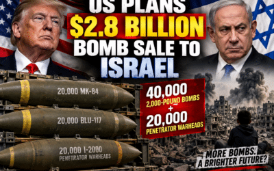 US Plans $2.8 Billion Transfer of 40,000 2,000-Pound Bombs, 20,000 Penetrator Warheads to Israel