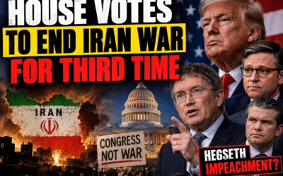 House Votes to End Iran War for Third Time
