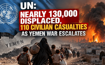 UN: 130,000 Displaced, 110 Civilian Casualties in Yemen as Conflict Rapidly Escalates