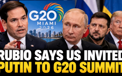 Rubio Says Putin Invited to G20 Summit in US