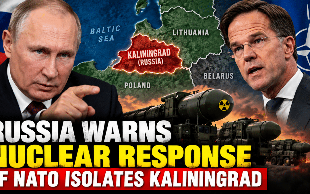Russia Warns It Could Use Nuclear Weapons if NATO Attempts to Isolate Kaliningrad