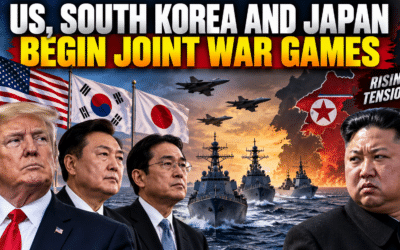 US, South Korea and Japan Begin Joint War Games