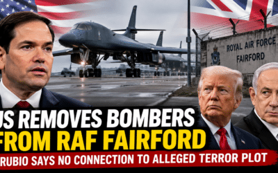 US Withdraws Bombers From RAF Fairford, Rubio Says No Direct Link to Alleged Terror Plot