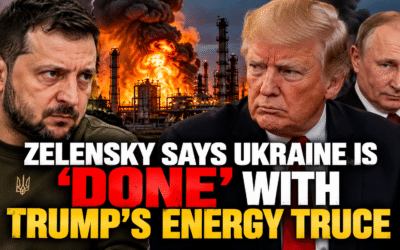 Zelensky Says Ukraine Is ‘Done’ with Trump’s Energy Truce