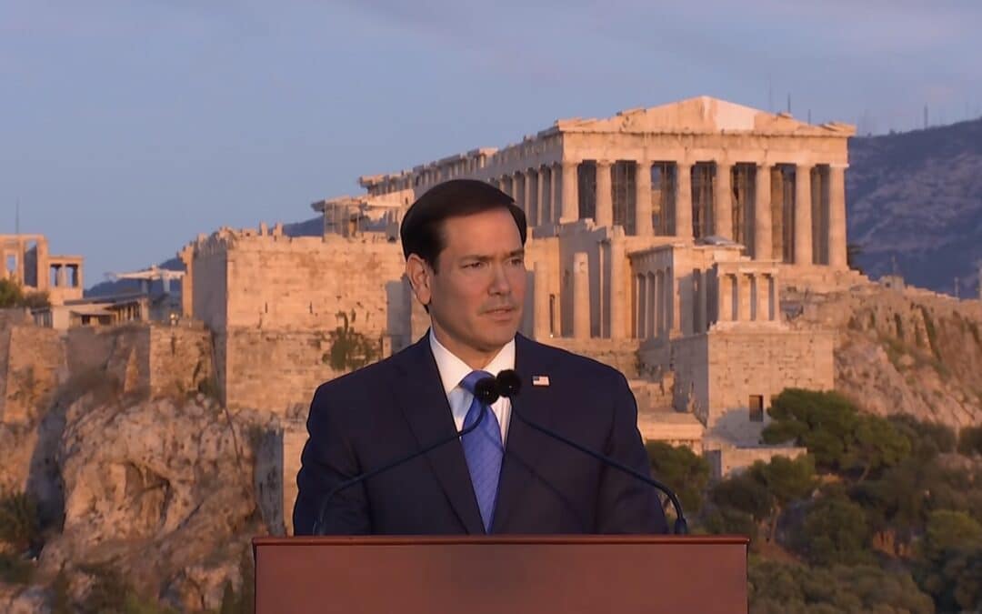 A Western Civ Speech Only A Neocon Could Love