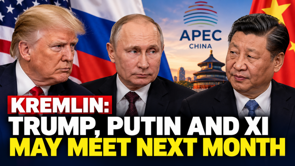 kremlin summit trump, putin, xi
