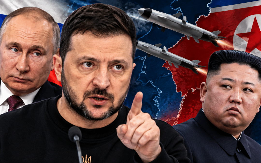 Zelensky Claims Russia Is Sharing Drone Tech with North Korea